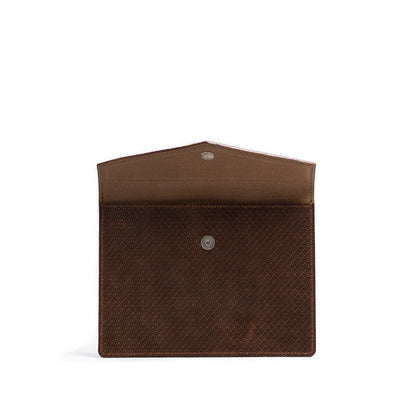 Leather Sleeve for MacBook - Geometric Net - UrbanNest Co