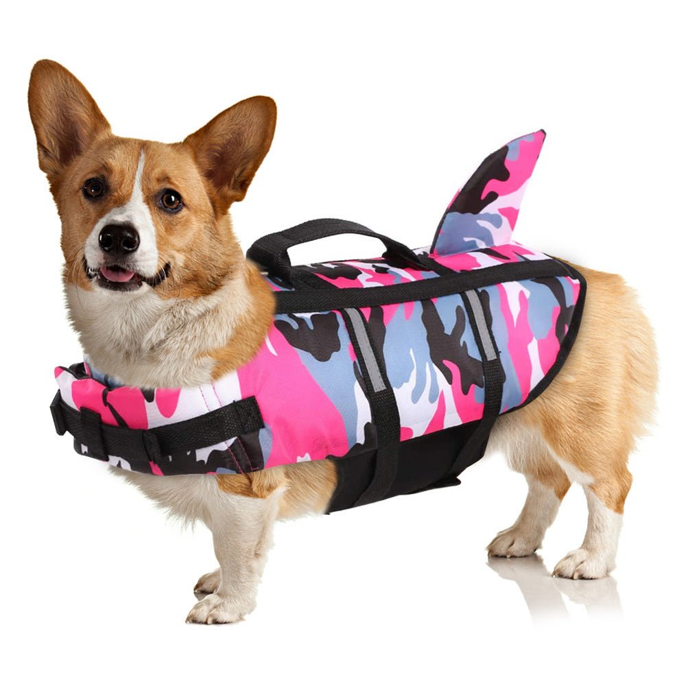 Dog Life Jacket Lightweight Adjustable Velcro Medium to Large Dog Swimwear - UrbanNest Co