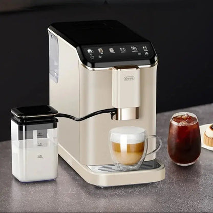 Fully Automatic Coffee Maker with Grinder & Milk Frother – 20 Bar | 1.5L Tank - UrbanNest Co