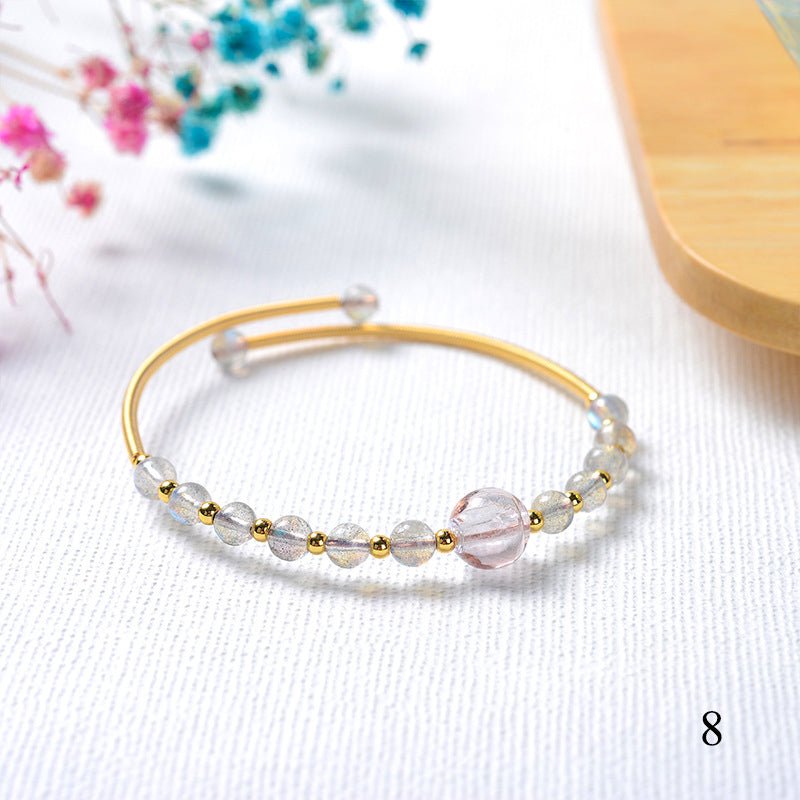 Murano Glass Bead Bracelet | Essential Oil Diffuser Jewelry | Diffusing on the go - UrbanNest Co