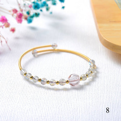 Murano Glass Bead Bracelet | Essential Oil Diffuser Jewelry | Diffusing on the go - UrbanNest Co