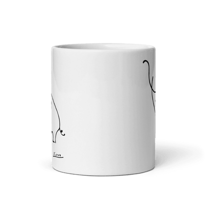 Pablo Picasso Elephant Sketch Artwork Mug - UrbanNest Co