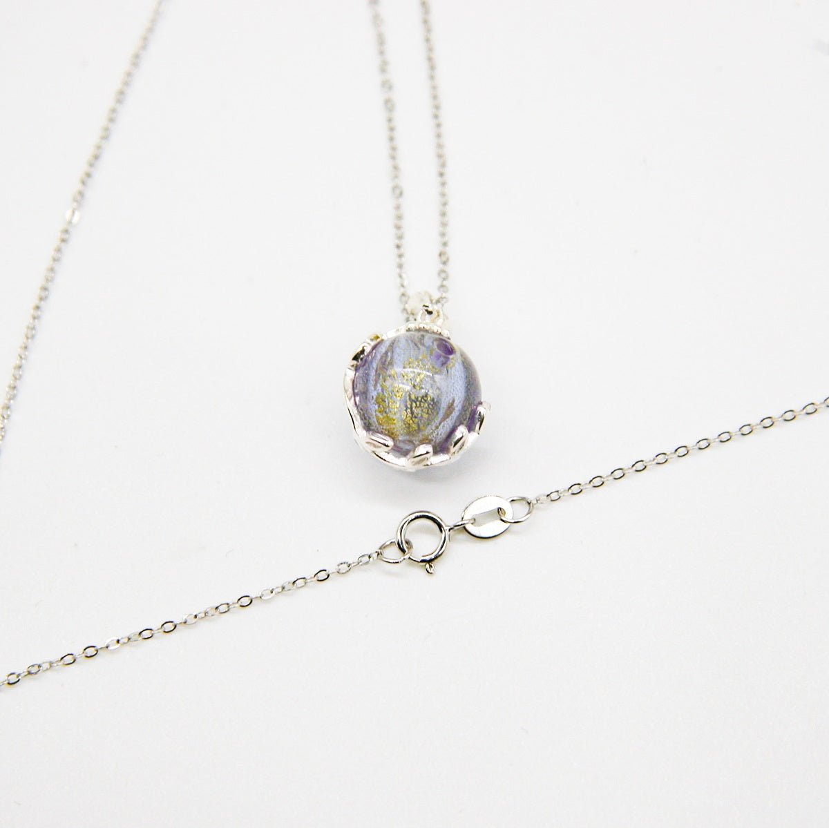 Planet Murano Aroma Necklace - Lunar Lavender | Energy & Healing | Diffuse on the go - UrbanNest Co