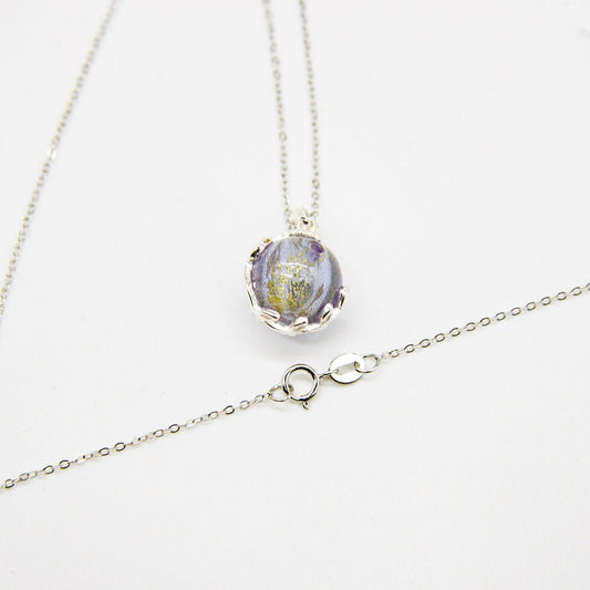 Planet Murano Aroma Necklace - Lunar Lavender | Energy & Healing | Diffuse on the go - UrbanNest Co