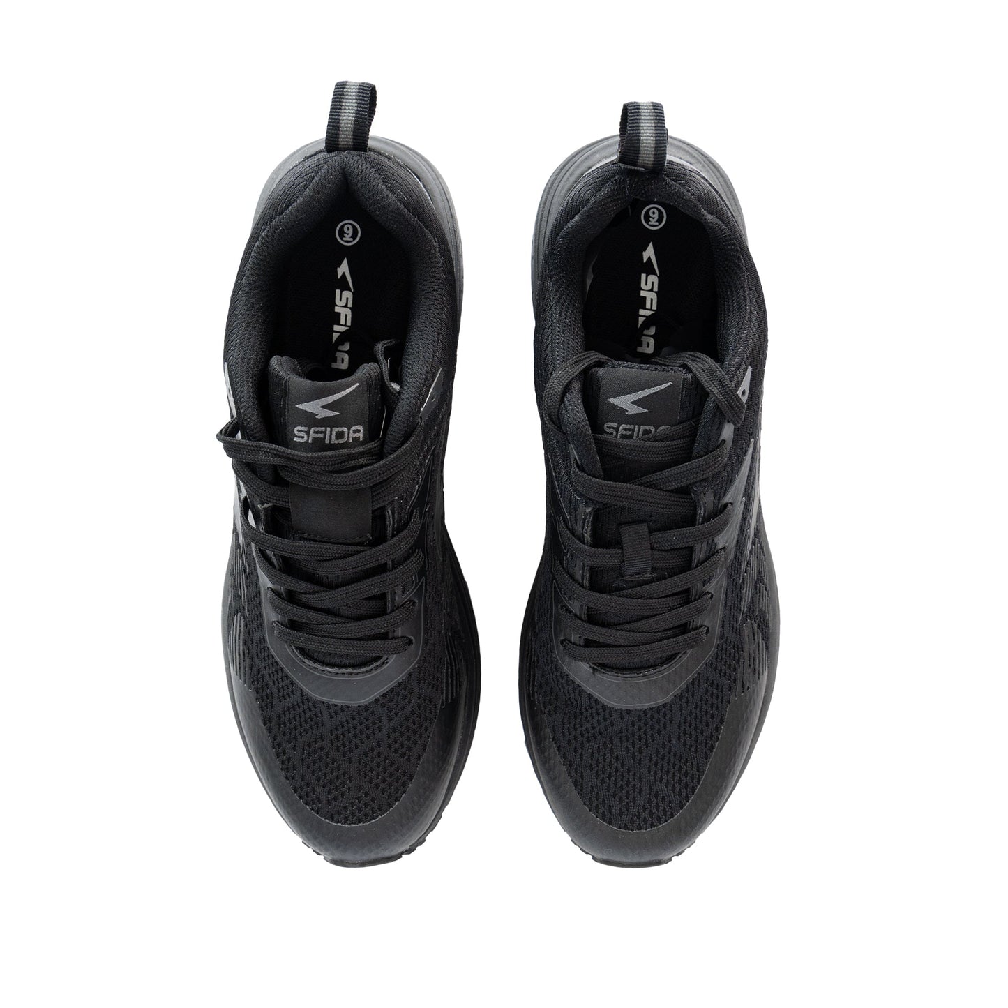 Prota Boys Lace Up Runner - Black/Black - UrbanNest Co