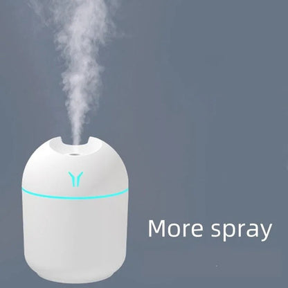 250ML USB Mini Air Humidifier Aroma Essential Oil Diffuser For Home Car Ultrasonic Mute Mist Maker Diffuser with LED Color Lamp - UrbanNest Co