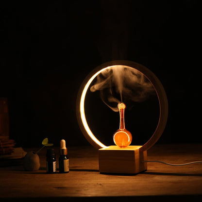 LUNA Eco - Friendly Aroma Diffuser | Ringlight Waterless Nebuliser | Pure Essential Oil - UrbanNest Co