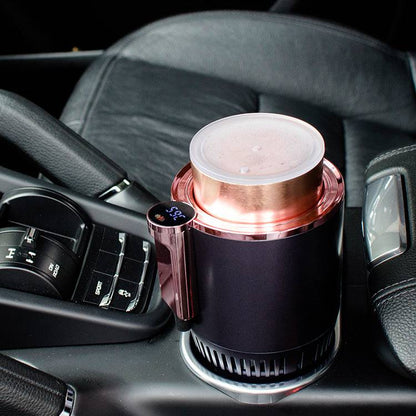 Portable Mug Heater & Cooler – 12V Smart Car Cup Holder - UrbanNest Co