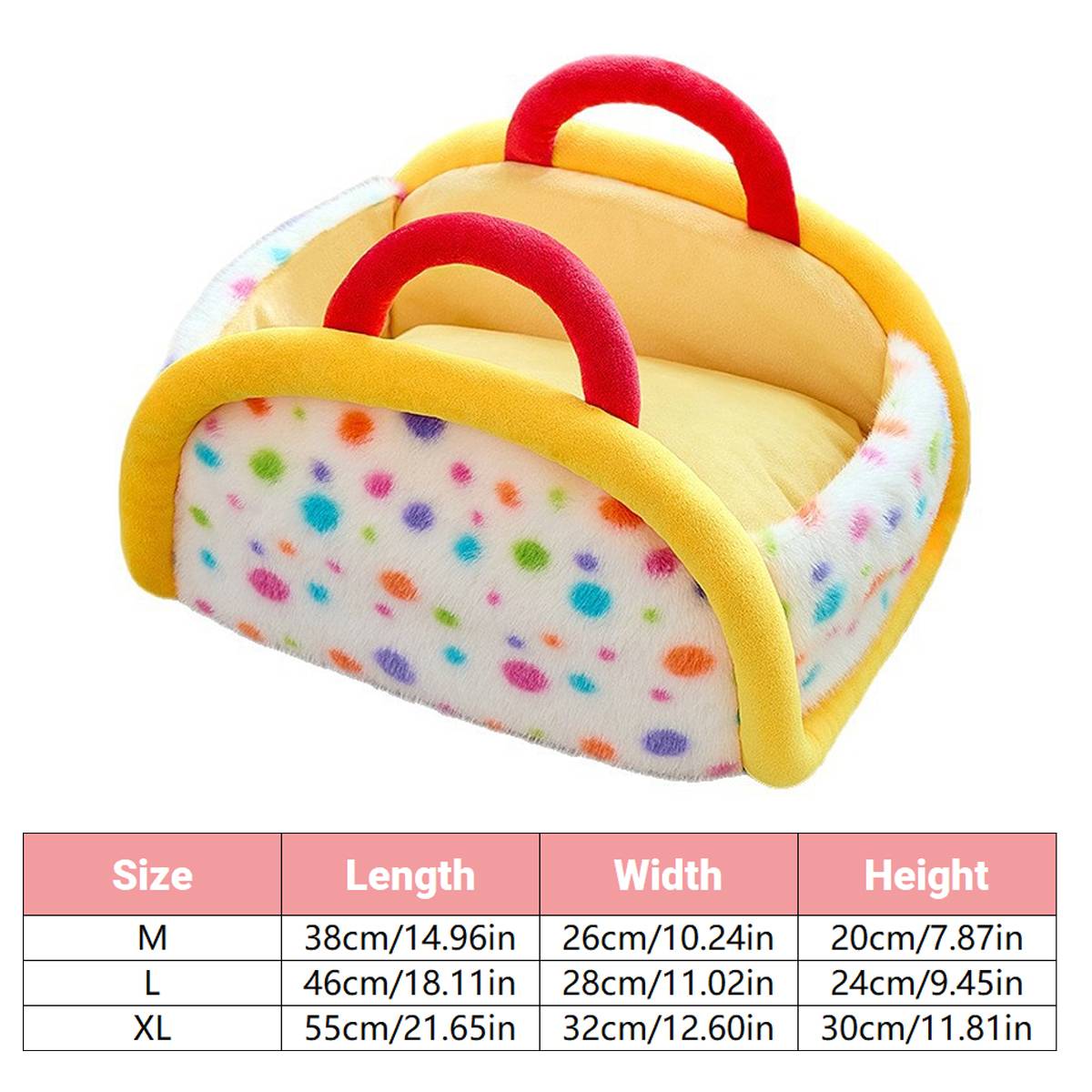 Handheld Universal Semi Enclosed Portable Pet Nest Cozy Den Travel Outdoor Use - UrbanNest Co