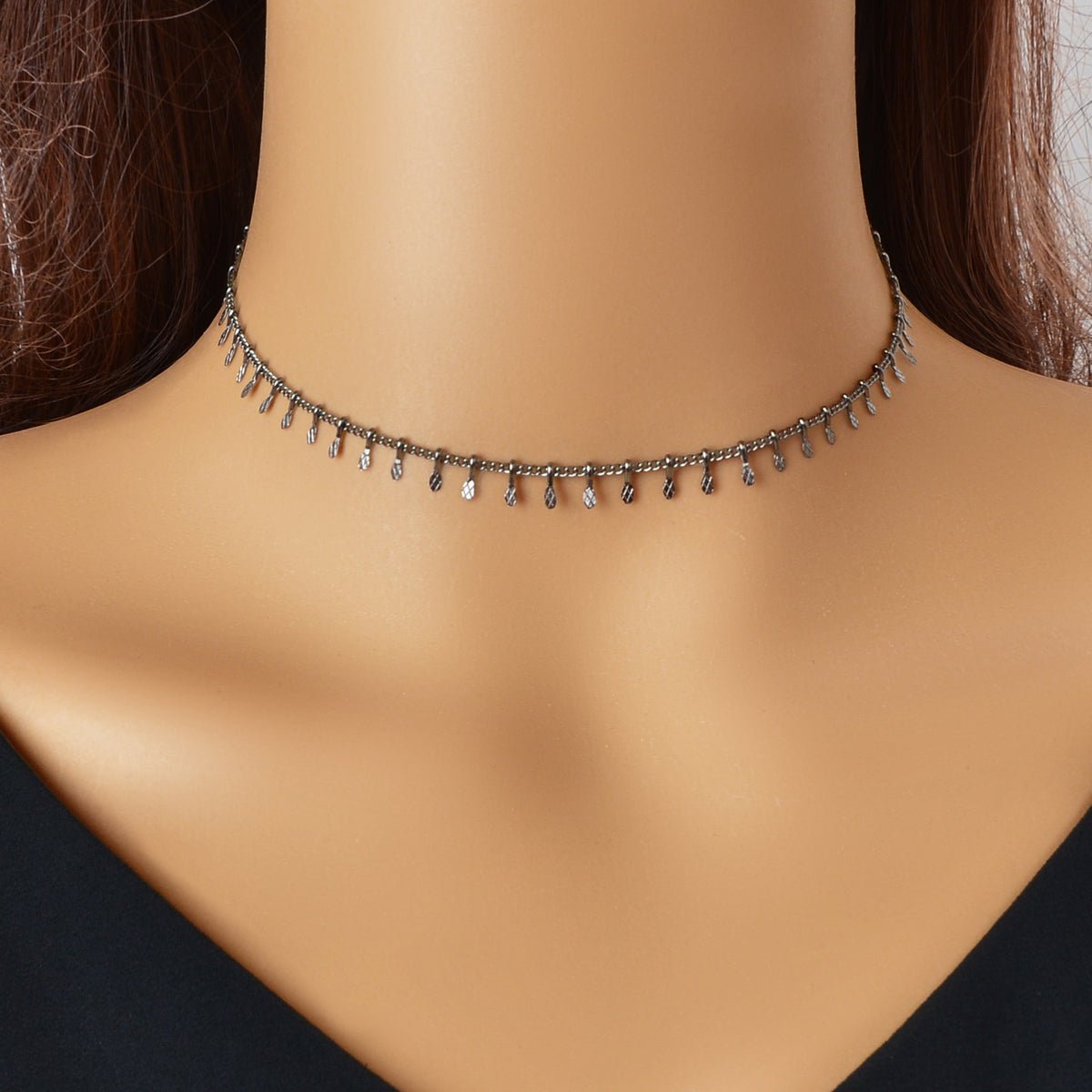 Classic Dainty Thin Charm Choker Gold Short Chain Necklaces Minimalist Jewellery - UrbanNest Co