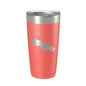 Crystal Lake Map Tumbler Travel Mug Insulated Laser Engraved Coffee Cup Michigan 20 oz - UrbanNest Co