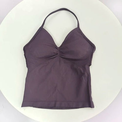 Women's Sexy Sports bra - Open Back Design, Breathable Stretchy Fabric - UrbanNest Co