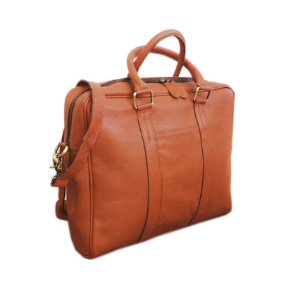 The Signature Messenger Bag Men Brown - UrbanNest Co