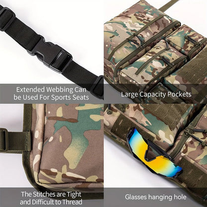 Tactical Car Seat Organizer - Universal Rear Seat Hanging Storage Bag, Multi - Purpose Travel Gear Organizer for SUV/Jeep/Van - UrbanNest Co