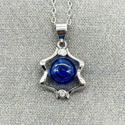 Sterling Silver Zodiac Aroma Necklace - Gemini May - June | Perfect Birthday Gift | Energy & Healing | Diffuse on the go - UrbanNest Co