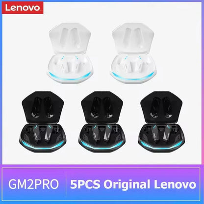 100% Original Lenovo GM2 Pro Bluetooth Wireless Earphone High - Quality Noise - Canceling TWS Gaming Earbuds With Multiple Devices - UrbanNest Co