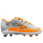 Knight XTR Junior Football Boots - Silver/Orange - UrbanNest Co