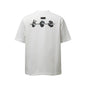 Gesture printed short sleeved t-shirt - UrbanNest Co