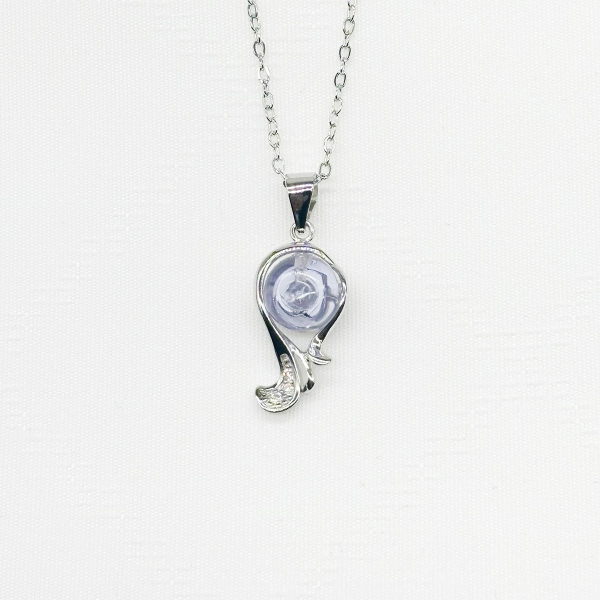 Sterling Silver Zodiac Aroma Necklace - Virgo Aug - Sep | Perfect Birthday Gift | Energy & Healing | Diffuse on the go - UrbanNest Co