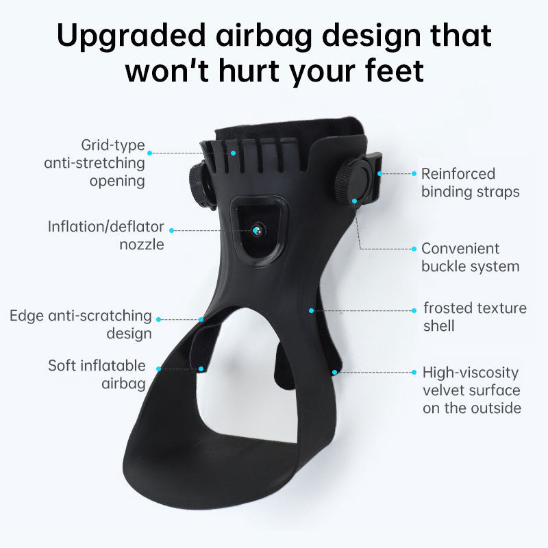 Adjustable Plantar Fasciitis Night Splint with Airbag, Dorsal Drop Foot Brace, Comfort Fit - UrbanNest Co