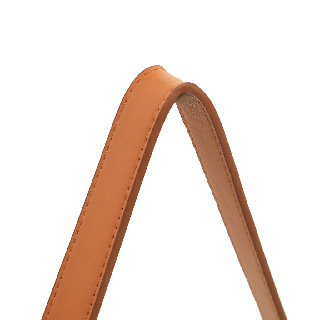 NNEVL Wall Mirror with Strap 60 cm Silver - UrbanNest Co