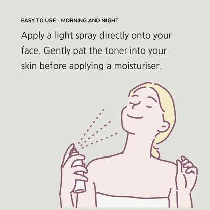 Pure Organic Face Toner 50mL Amber Glass Bottle - UrbanNest Co