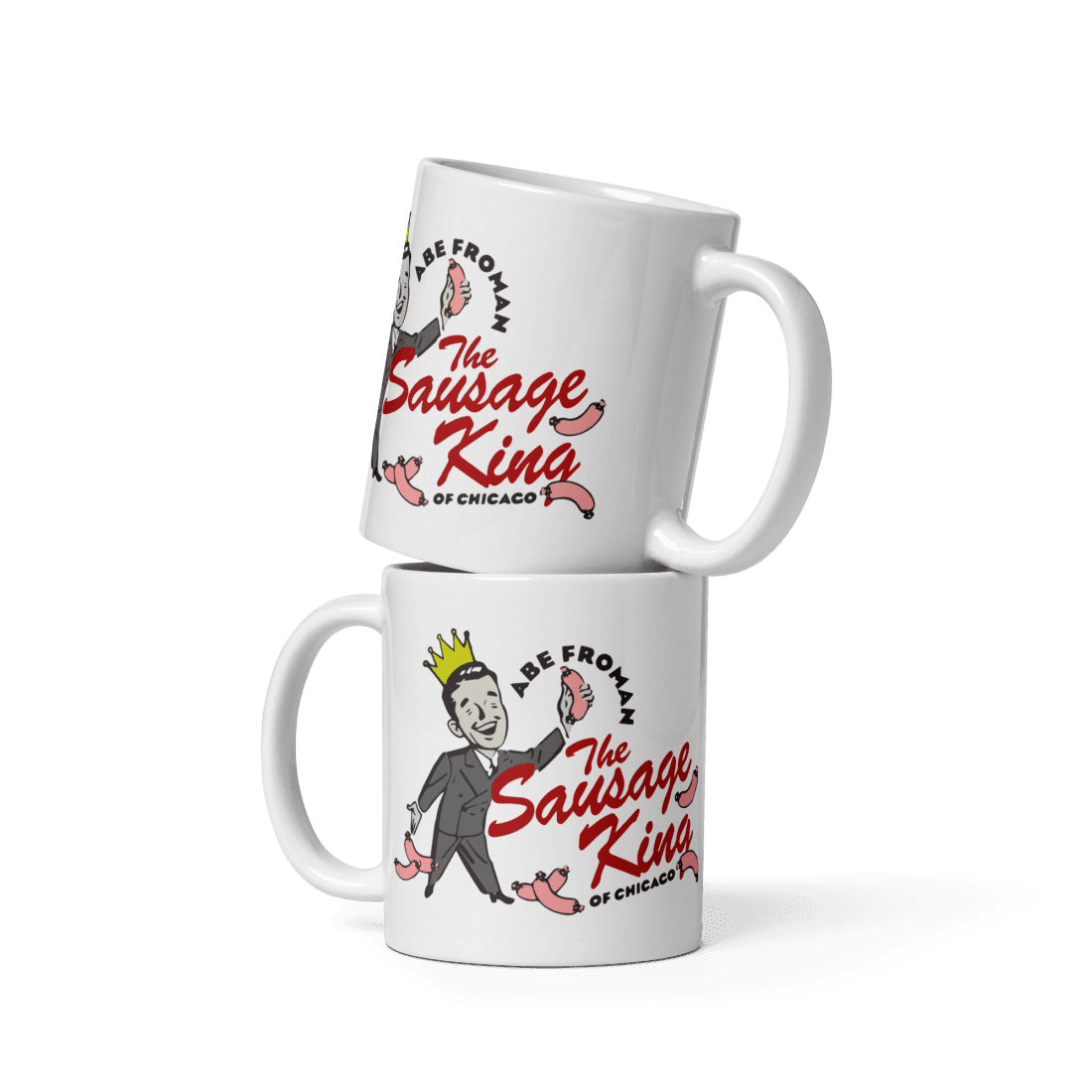 Abe Froman The Sausage King of Chicago from Ferris Bueller's Day Off Mug - UrbanNest Co