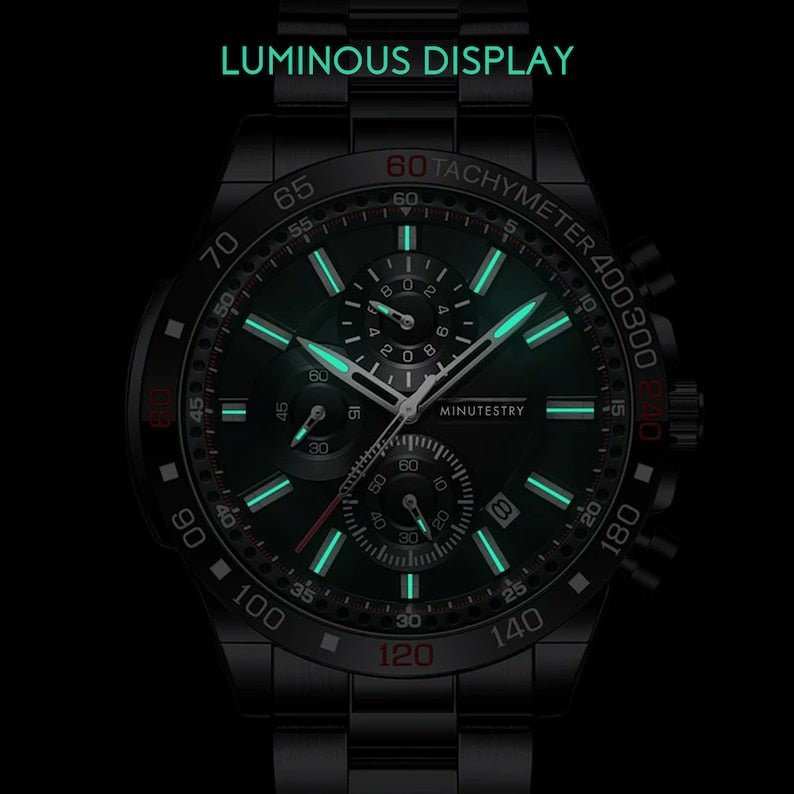 Personalized Mens Watch, Boyfriend Gift, Anniversary Gift - UrbanNest Co