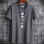Wholesale summer new plus - size men's youth trend casual personality men's short sleeve T-shirt wholesale round neck T-shirt trend - UrbanNest Co