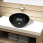 NNEVL Ceramic Bathroom Sink Basin Black Round - UrbanNest Co