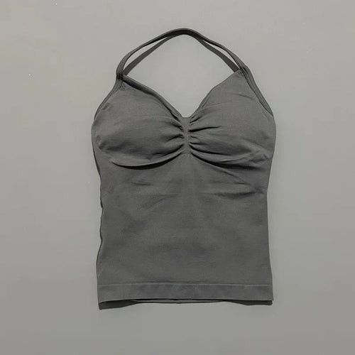 Women's Sexy Sports bra - Open Back Design, Breathable Stretchy Fabric - UrbanNest Co