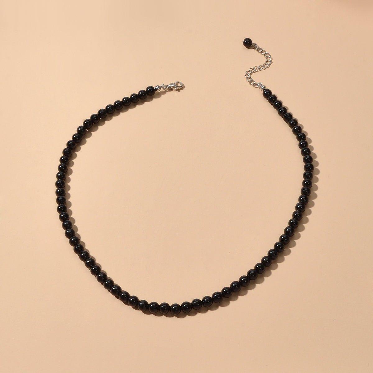 Short Black Beads Necklace Pearl Choker Wholesale Price Jewellery Accessories - UrbanNest Co