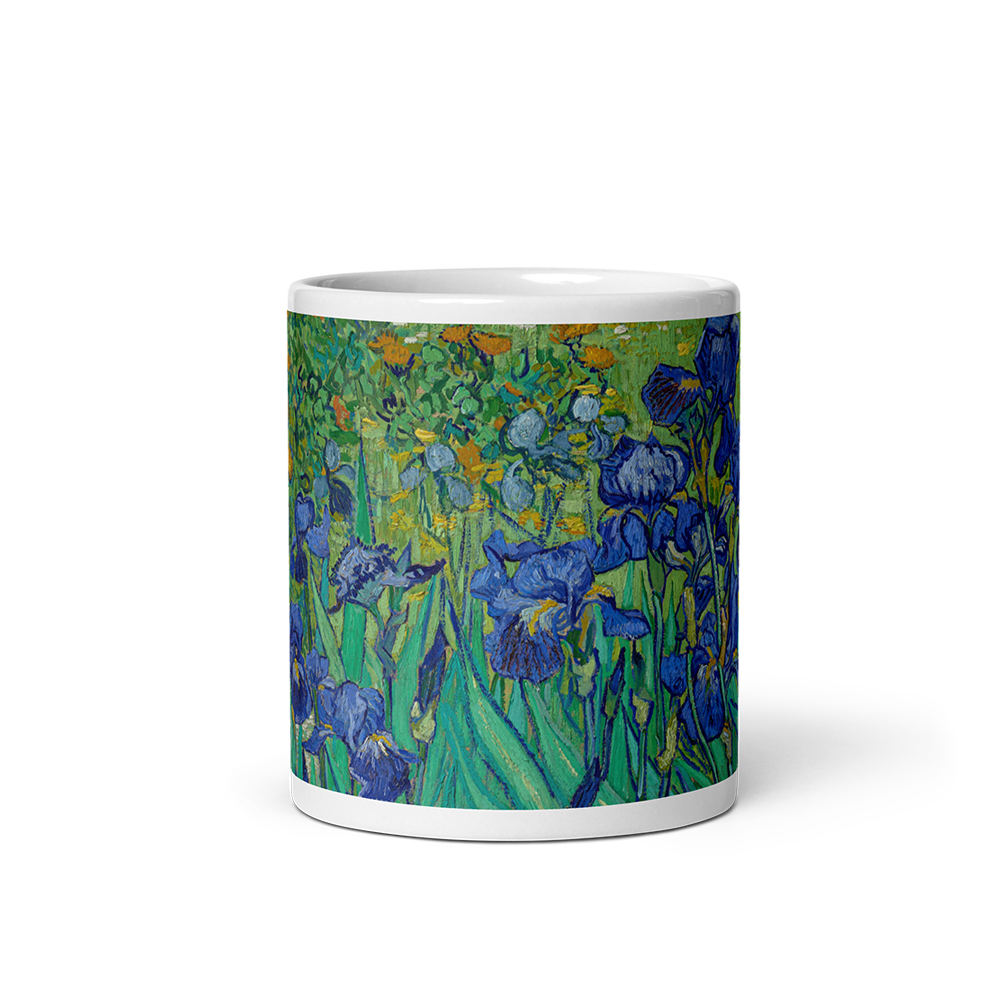 Van Gogh - Irises, 1889 Artwork Mug - UrbanNest Co