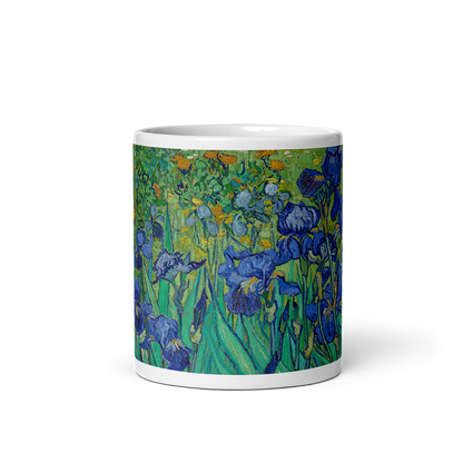 Van Gogh - Irises, 1889 Artwork Mug - UrbanNest Co