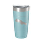 Crystal Lake Map Tumbler Travel Mug Insulated Laser Engraved Coffee Cup Michigan 20 oz - UrbanNest Co