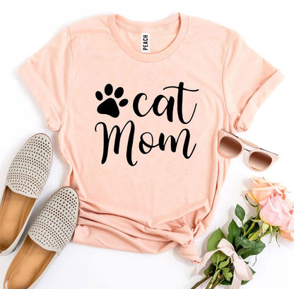 Cat Mom T-shirt - UrbanNest Co