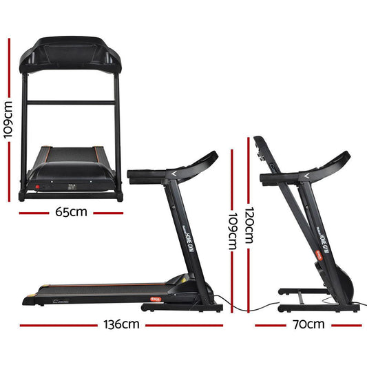 Everfit Treadmill Electric Home Gym Fitness Exercise Machine Foldable 400mm - UrbanNest Co