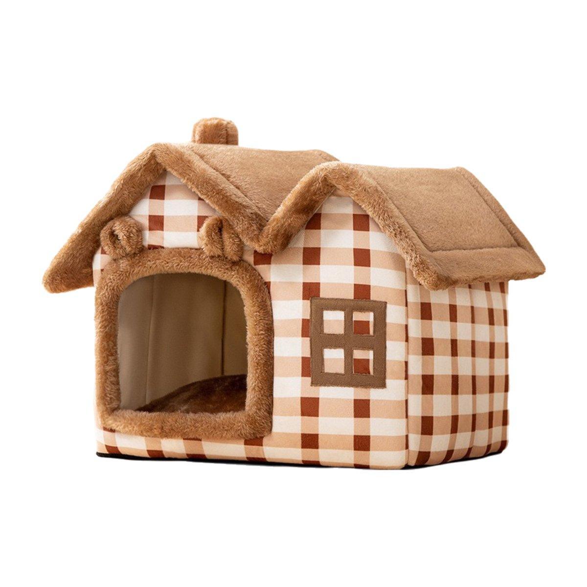 Removable Washable Pet House Four Seasons Cat Enclosed House - UrbanNest Co