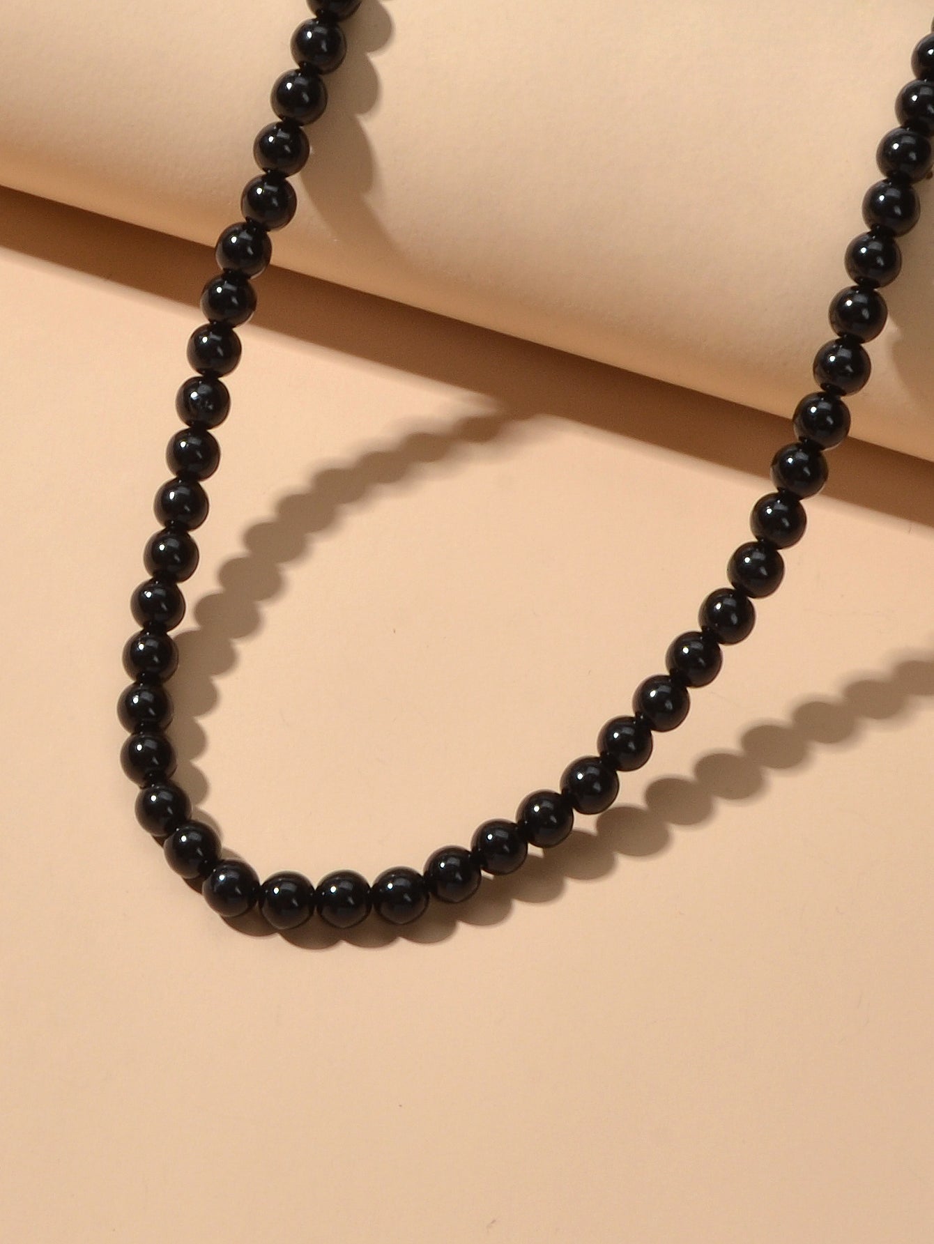 Short Black Beads Necklace Pearl Choker Wholesale Price Jewellery Accessories - UrbanNest Co