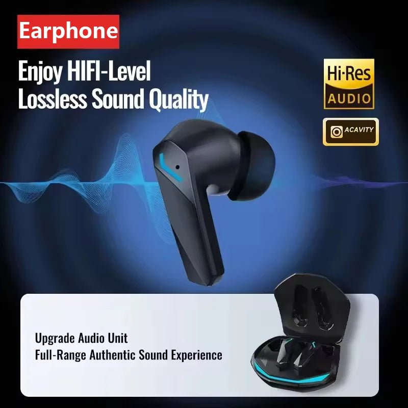 100% Original Lenovo GM2 Pro Bluetooth Wireless Earphone High - Quality Noise - Canceling TWS Gaming Earbuds With Multiple Devices - UrbanNest Co