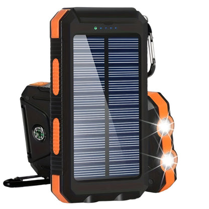 10000mAh Portable Solar Power Bank with Dual USB - UrbanNest Co