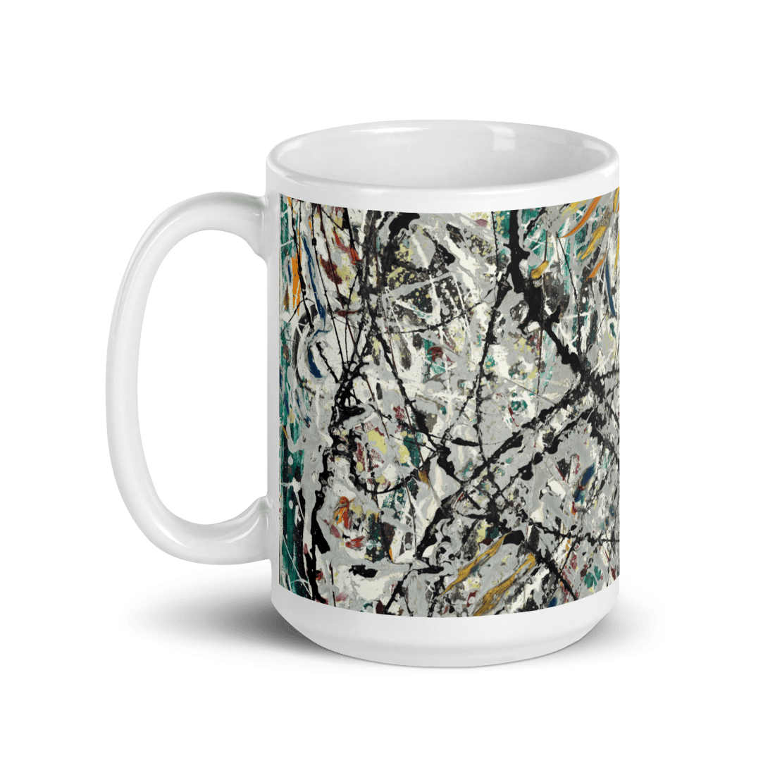 Pollock - Watery Paths 1947 Artwork Mug - UrbanNest Co