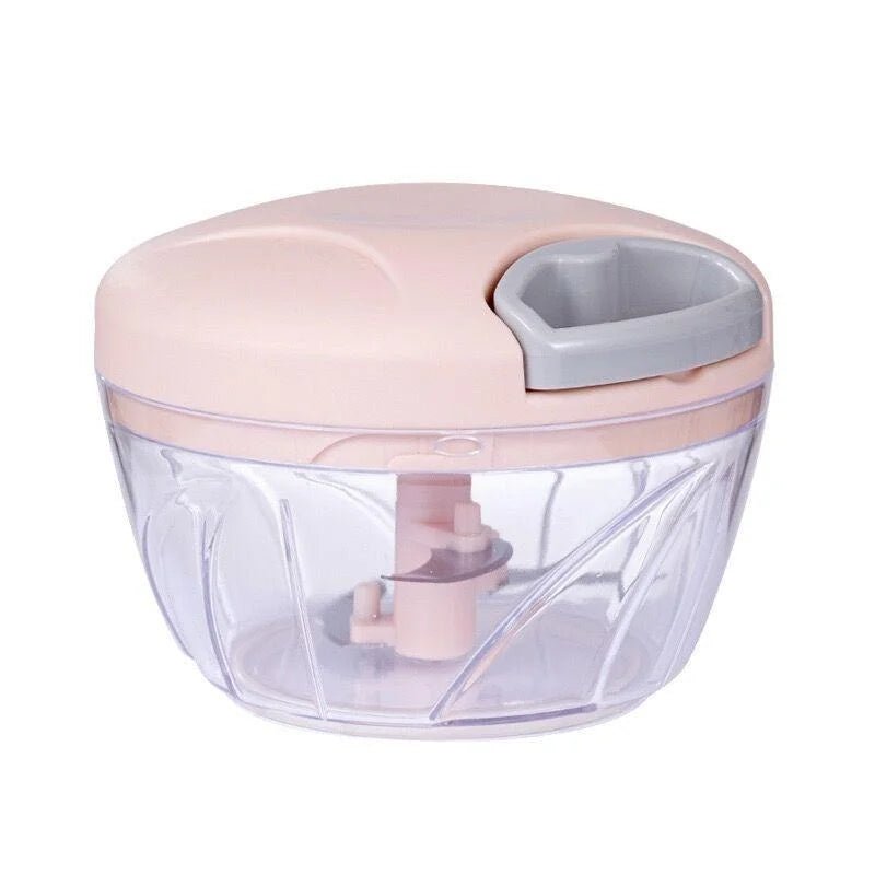 500/900ML Manual Meat Mincer Garlic Chopper Rotate Garlic Press Crusher Vegetable Onion Cutter Kitchen Cooking Accessories - UrbanNest Co