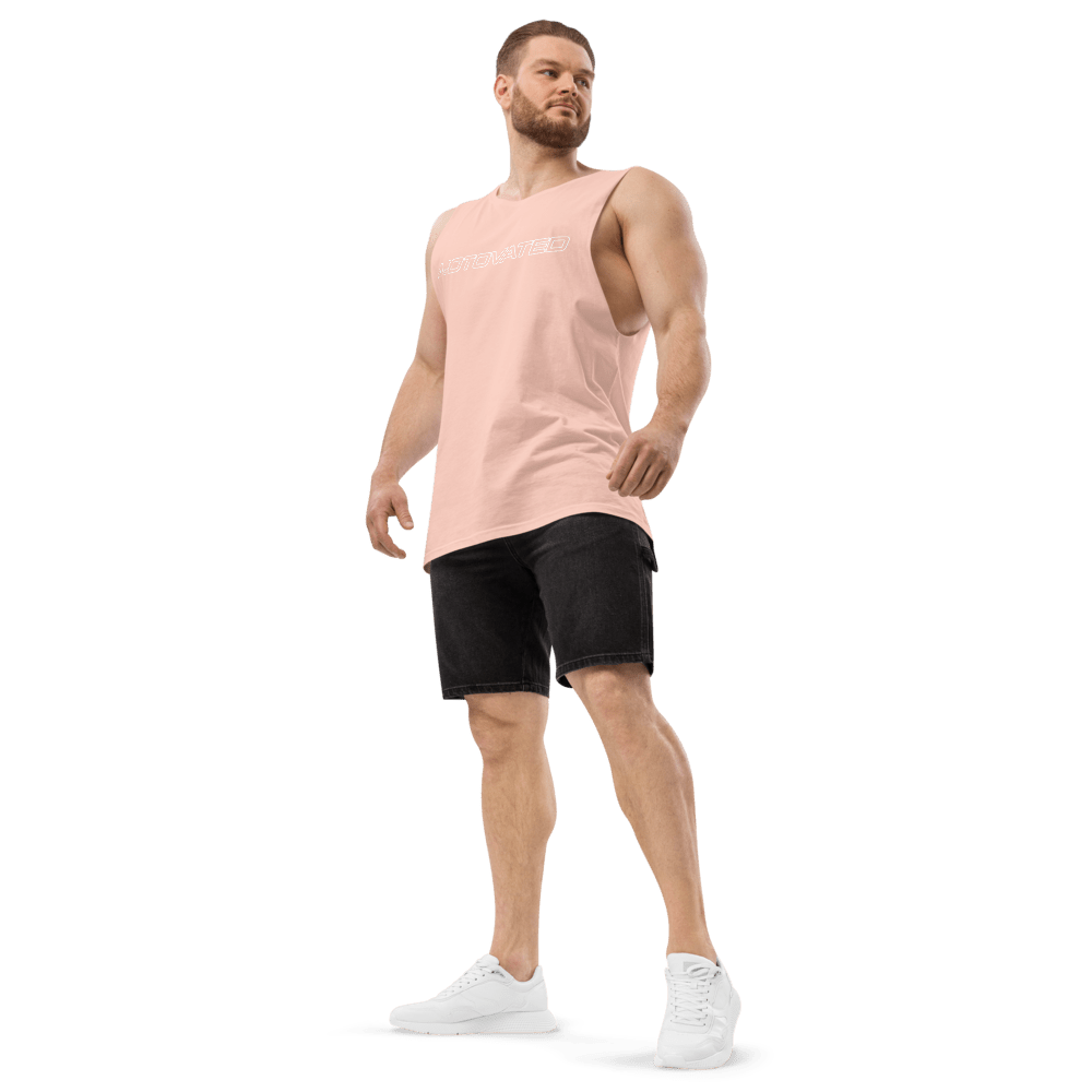 Motovated Drop Arm Tank Top - UrbanNest Co