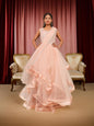 Gown with Stone & Beads Work by Shreekama - UrbanNest Co