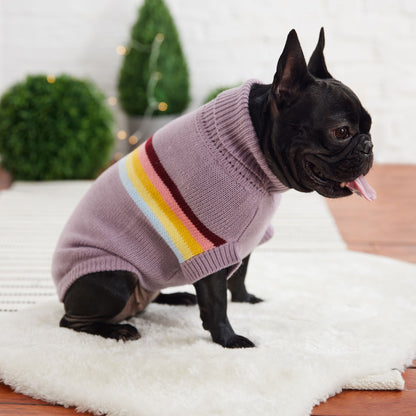 Retro Sweater - Lavender - UrbanNest Co