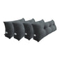 SOGA 4X 100cm Dark Grey Triangular Wedge Bed Pillow Headboard Backrest Bedside Tatami Cushion Home Decor - UrbanNest Co