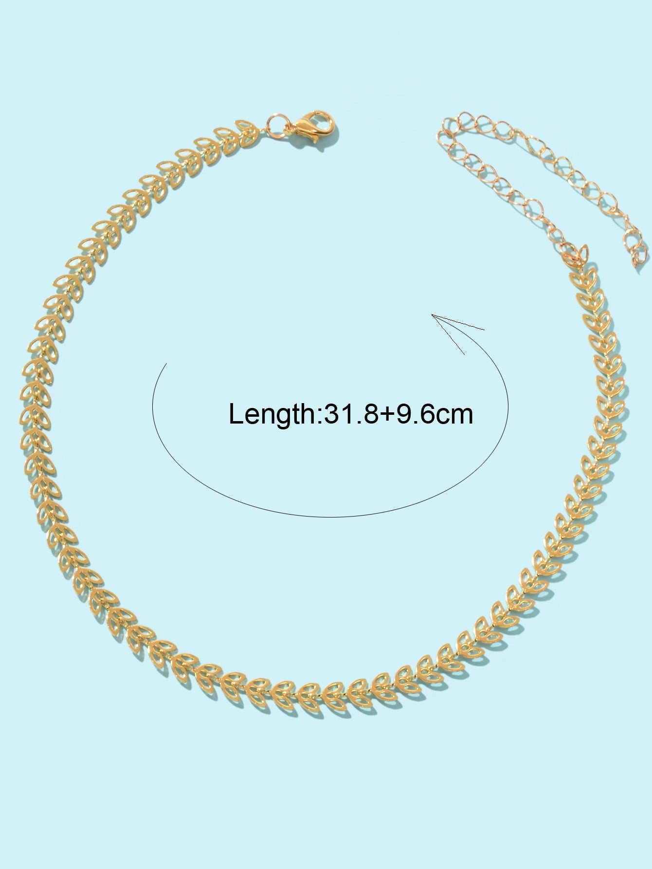 Minimalist Hollow Leaf Gold Chain Short Clavicle Necklace Party Choker Jewellery - UrbanNest Co