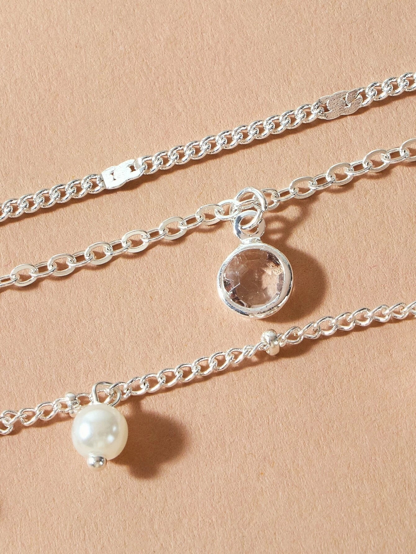 AU Local Fashion Pearl Charm Gold Multi - layer Chain Necklace New Style Jewellery - UrbanNest Co