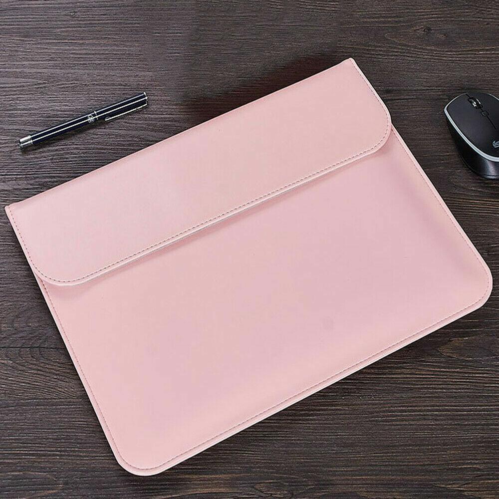 13.3inch Pouch Laptop Bag Cover Pu Leather Sleeve Case Macbook Air Pro Dell - UrbanNest Co